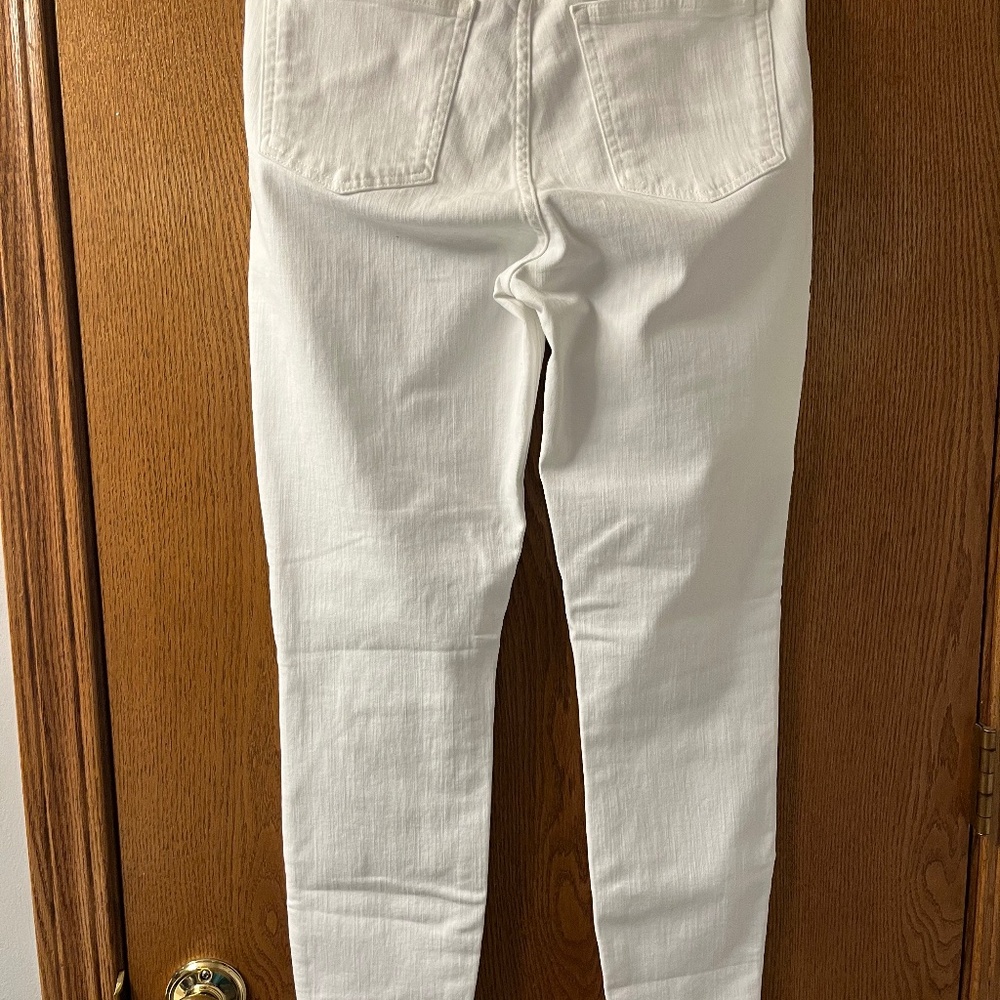 J Crew 9” High Rise Toothpick Jeans